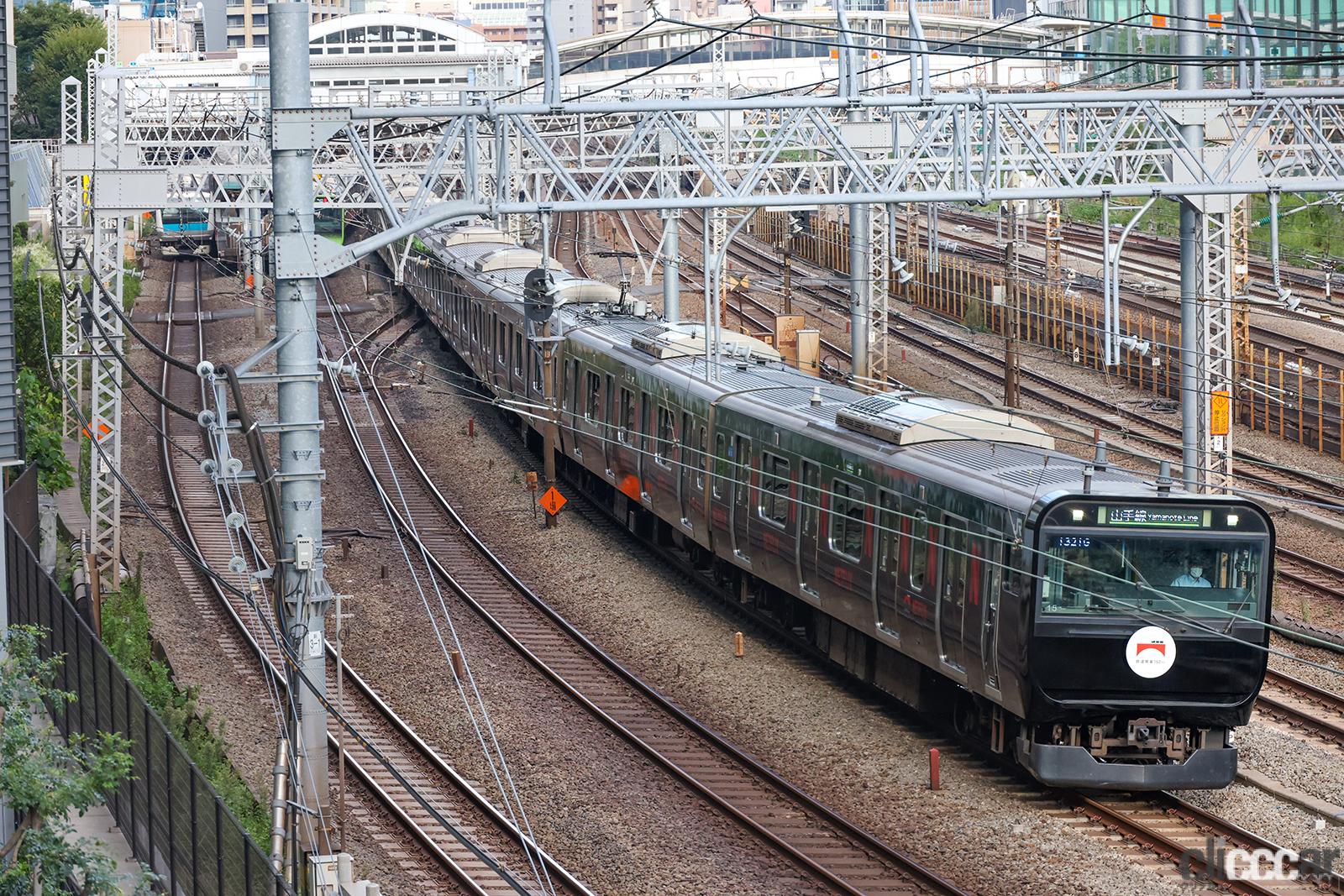鉄道開業150年を記念して 黒い山手線 が出現 Clicccar Com 鉄道開業150年を記念して 黒い山手線 が出現 Clicccar Com