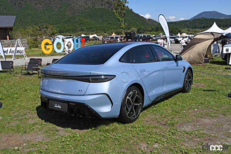 「中国メーカー・BYDがキャンプ場で3車種を展示、EVの台頭でキャンプの電化が主流になるかも【GO OUTキャンプ】」の12枚目の画像
