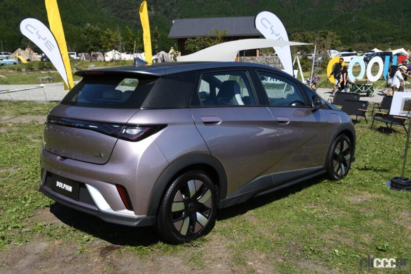 「中国メーカー・BYDがキャンプ場で3車種を展示、EVの台頭でキャンプの電化が主流になるかも【GO OUTキャンプ】」の8枚目の画像