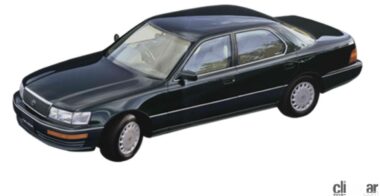 1989年にデビューした高級車セルシオ。レクサLS400を国内で販売