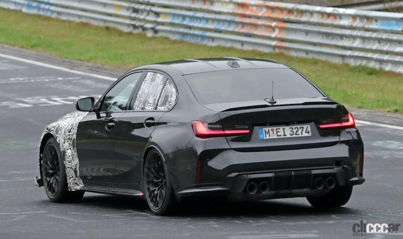 「年内デビューか？BMW３シリーズの頂点「M3 CS」はAMG超える出力重量比に」の7枚目の画像