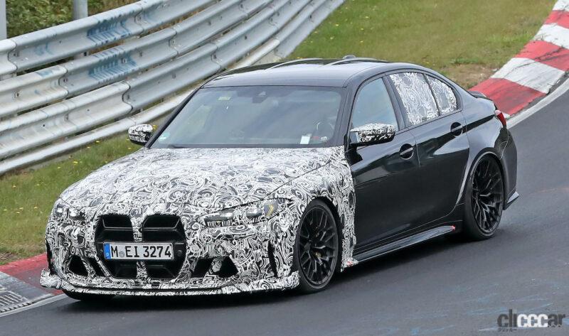 「年内デビューか？BMW３シリーズの頂点「M3 CS」はAMG超える出力重量比に」の1枚目の画像