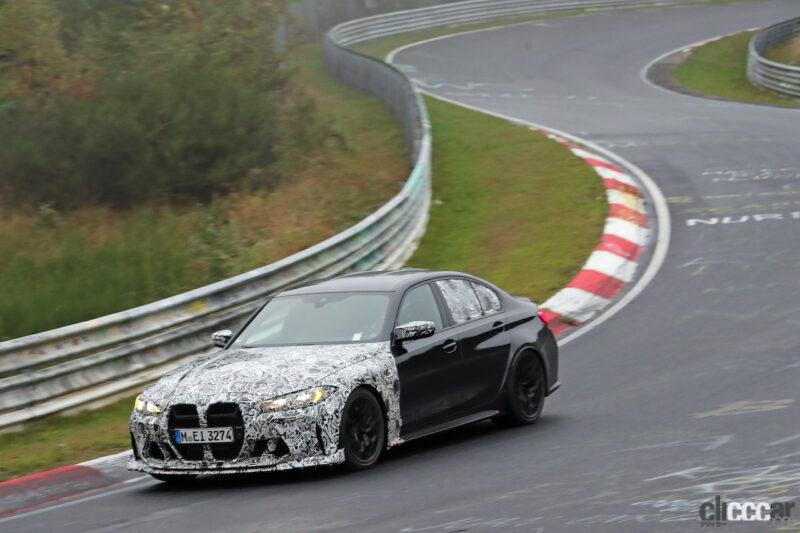 「年内デビューか？BMW３シリーズの頂点「M3 CS」はAMG超える出力重量比に」の8枚目の画像