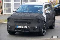 ヘッドライトはEV9を彷彿。キアの欧米市場向け重要SUV「ソレント」初の大幅改良へ - Kia Sorento facelift 7