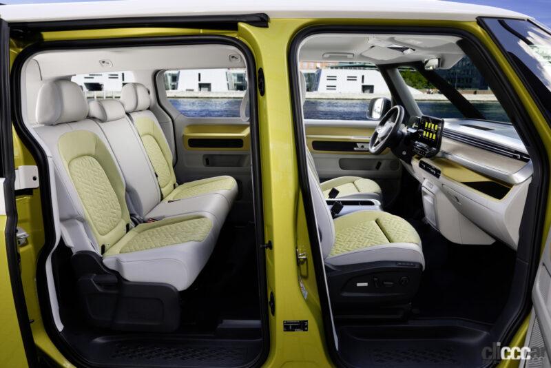 「バンライフを変える最新EV。リモートワークにも車中泊にも使える新時代のワーゲンバス」の18枚目の画像