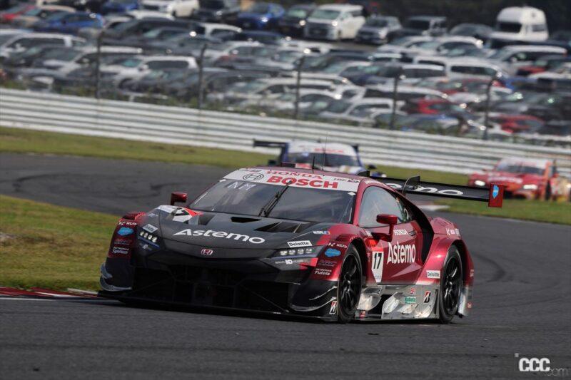 「第7戦オートポリス GT500決勝、予選前のクラッシュから復活したAstemo NSX-GTが今季初優勝【SUPER GT 2022】」の19枚目の画像