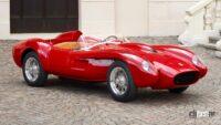 英国のリトル・カー・カンパニーが製造した電動ミニチュアカー、フェラーリ テスタロッサ J。フロントビュー