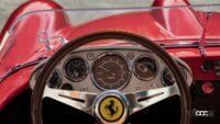 英国のリトル・カー・カンパニーが製造した電動ミニチュアカー、フェラーリ テスタロッサ J。インストゥルメントパネル