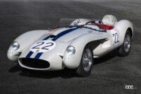 英国のリトル・カー・カンパニーが製造した電動ミニチュアカー、フェラーリ テスタロッサ J。1958年ル・マン参戦マシン仕様。フロントビュー