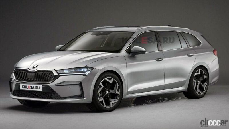 「VWグループ、最後のガソリンエンジンモデルを続々投入。シュコダ「スペルブ」次期型をプレビュー」の2枚目の画像