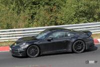 ポルシェは電動化でどうなる？「911GTSハイブリッド」を初スクープ - Porsche 992.2 GTS Hybrid 18