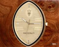ビトゥルボ系に採用されたラサール製ゴールド・アナログ時計