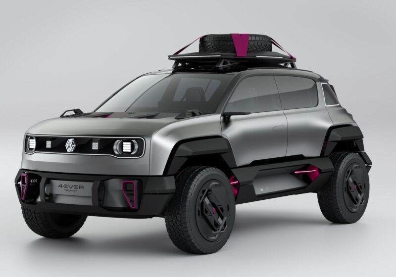 「新しいルノー キャトルは電気で走る小型SUVに。次期型を示唆するコンセプトカーが初公開」の10枚目の画像