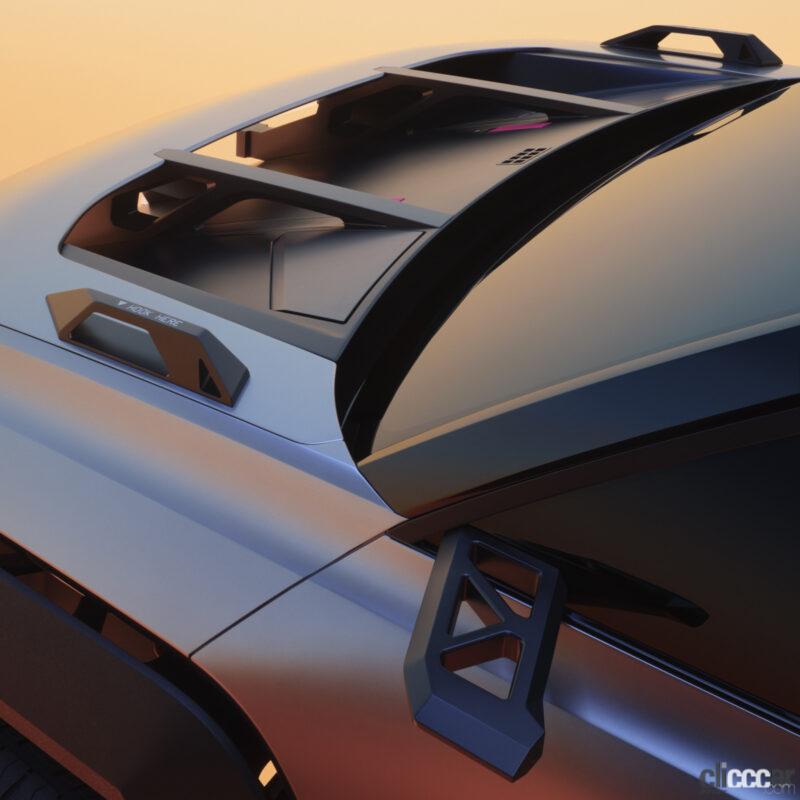 「新しいルノー キャトルは電気で走る小型SUVに。次期型を示唆するコンセプトカーが初公開」の12枚目の画像