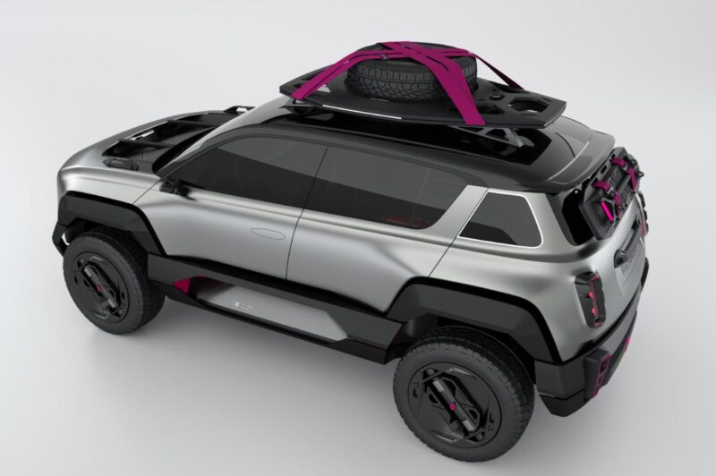 「新しいルノー キャトルは電気で走る小型SUVに。次期型を示唆するコンセプトカーが初公開」の5枚目の画像