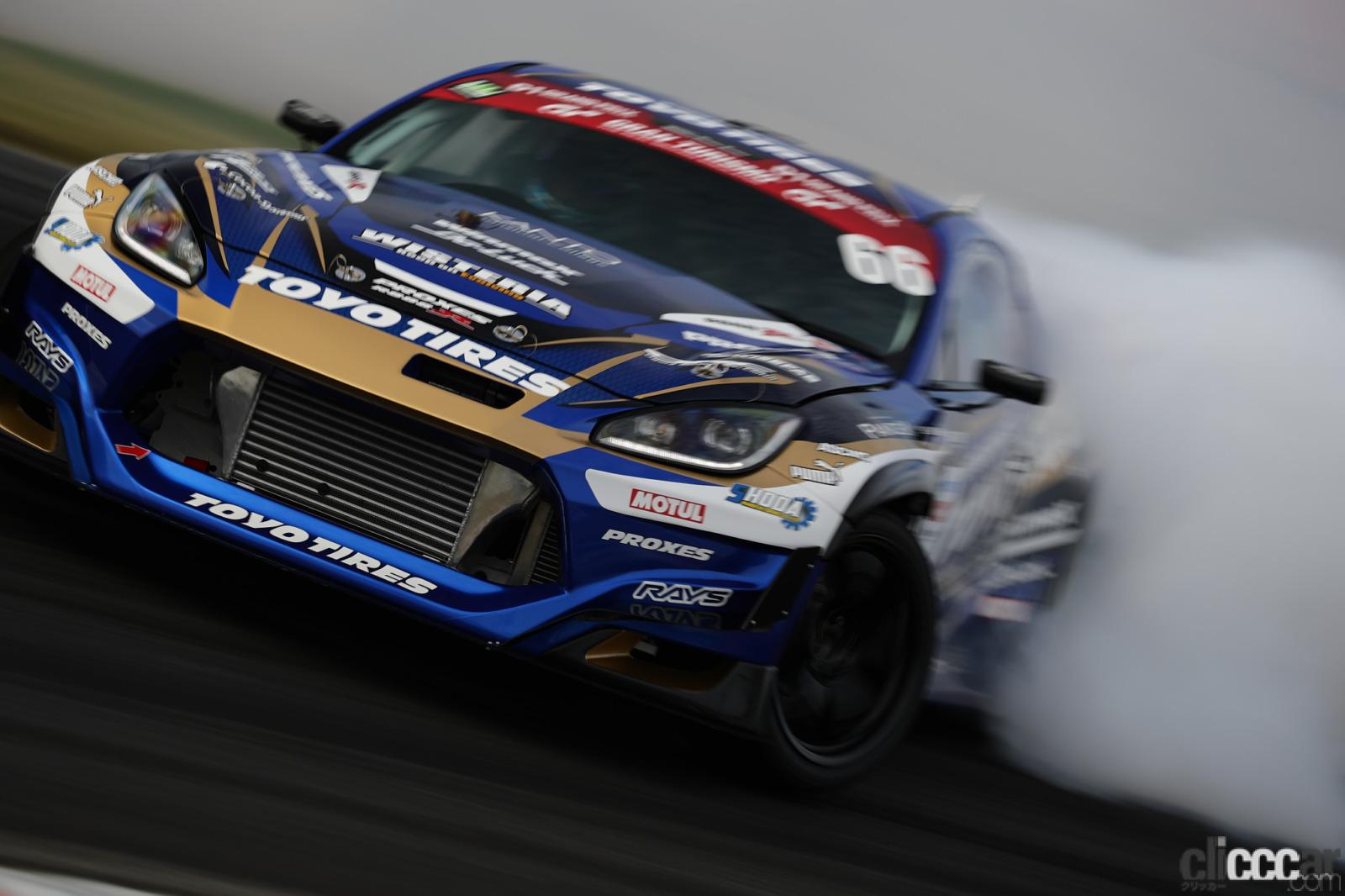 D1GP_Rd6_7_TOYO_23 画像｜2日間で戦闘力アップ！「TEAM TOYOTIRES DRIFT」川畑真人選手が2勝目でタイトルを ...