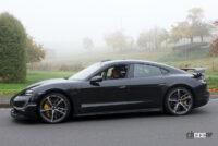 エアロで武装。 ポルシェ「タイカン」にハイエンドモデル導入の可能性 - Porsche Taycan GT 5