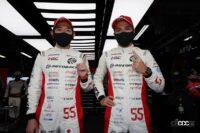 ポールポジションARTA NSX GT3のドライバー、武藤選手と木村選手