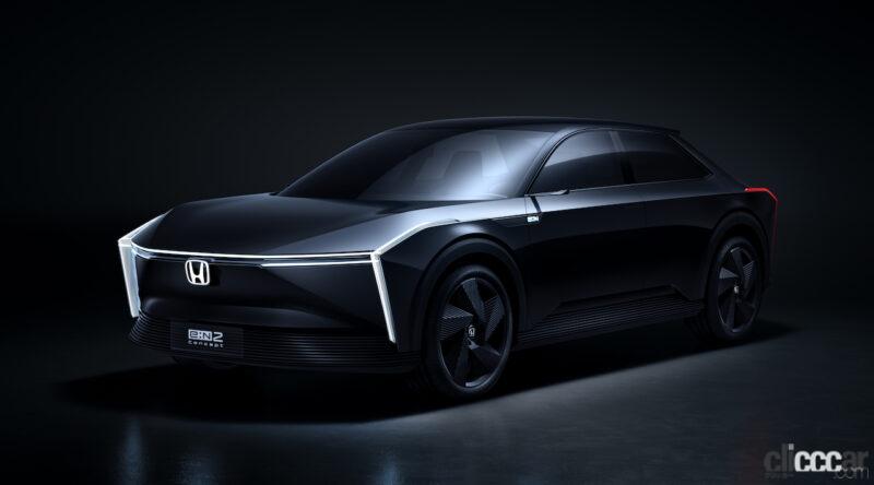 「ホンダが中国で新型BEV「e:N2 Concept」をワールドプレミア。内外装や走りに独自の世界観を盛り込む」の1枚目の画像