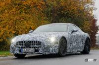 SLの高性能モデル、メルセデスAMG「GT 53クーペ」次期型は、2.0L直4を電動化で680馬力に - Mercedes GT 53 PHEV 3