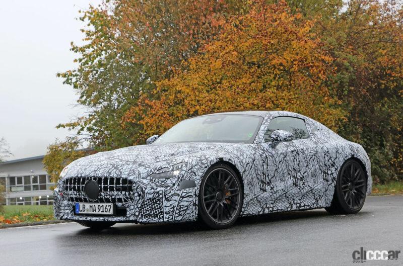 「SLの高性能モデル、メルセデスAMG「GT 53クーペ」次期型は、2.0L直4を電動化で680馬力に」の4枚目の画像