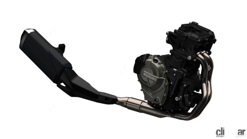 「スズキが2023年型「Vストローム800DE」「GSX-8S」を発表。革新の776cc・2気筒エンジン搭載」の6枚目の画像
