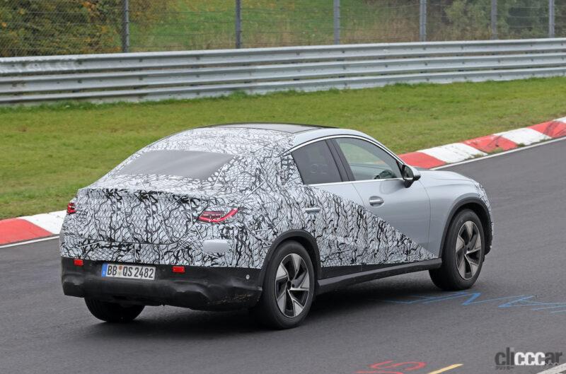 「もうすぐ登場。メルセデス・ベンツSUV版Cクラス「GLC クーペ」新型、最新プロトタイプをキャッチ」の10枚目の画像