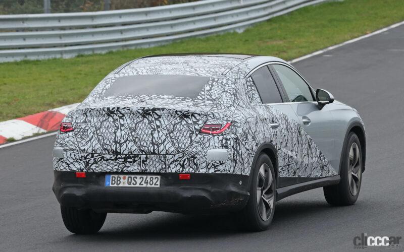 「もうすぐ登場。メルセデス・ベンツSUV版Cクラス「GLC クーペ」新型、最新プロトタイプをキャッチ」の11枚目の画像