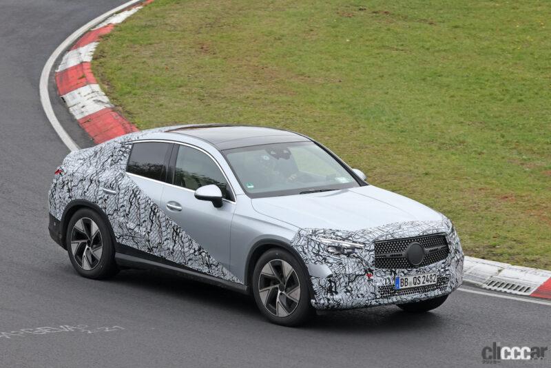 「もうすぐ登場。メルセデス・ベンツSUV版Cクラス「GLC クーペ」新型、最新プロトタイプをキャッチ」の5枚目の画像