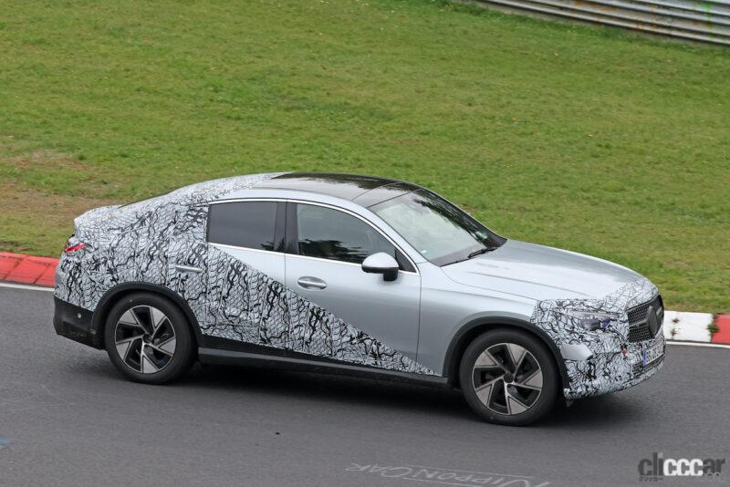 「もうすぐ登場。メルセデス・ベンツSUV版Cクラス「GLC クーペ」新型、最新プロトタイプをキャッチ」の6枚目の画像