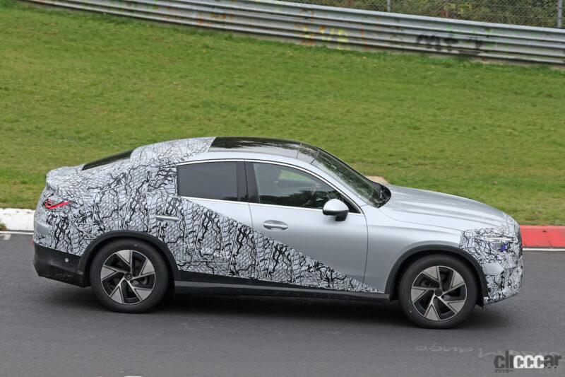 「もうすぐ登場。メルセデス・ベンツSUV版Cクラス「GLC クーペ」新型、最新プロトタイプをキャッチ」の7枚目の画像