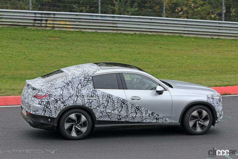 「もうすぐ登場。メルセデス・ベンツSUV版Cクラス「GLC クーペ」新型、最新プロトタイプをキャッチ」の8枚目の画像