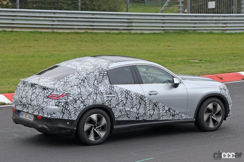 「もうすぐ登場。メルセデス・ベンツSUV版Cクラス「GLC クーペ」新型、最新プロトタイプをキャッチ」の9枚目の画像