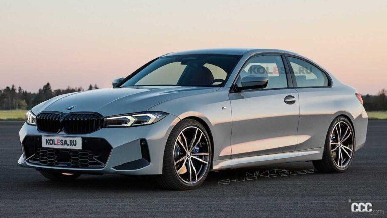BMW 3シリーズ クーペ 新型 予想CG。フロントビュー