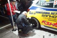 「チームKUNISAWA.NET、ルノー・ルーテシア（クリオ）2日目にトラブル発生！（梅ちゃんも元気です！）【WRCラリー・ジャパン2022】」の10枚目の画像ギャラリーへのリンク