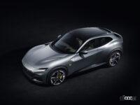 フェラーリ プロサングエの俯瞰目ビュー