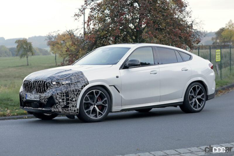 「フロントデザイン見えちゃった♪ BMW「X6」改良型の最新プロトタイプがこれだ！」の4枚目の画像