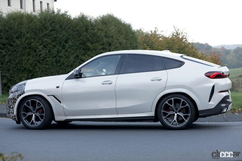 「フロントデザイン見えちゃった♪ BMW「X6」改良型の最新プロトタイプがこれだ！」の6枚目の画像