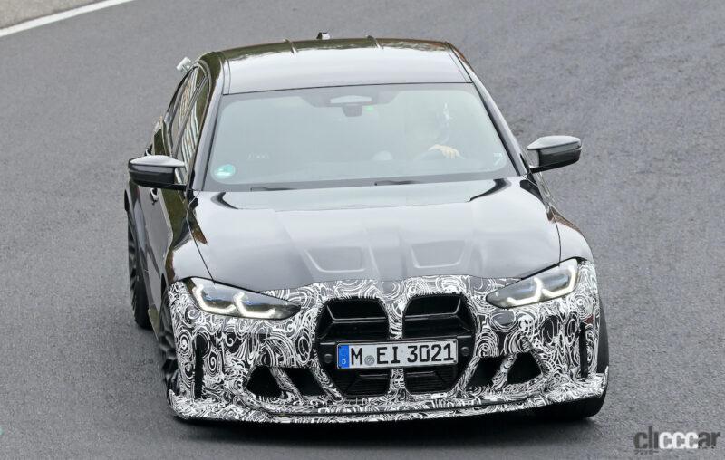 「内外にカーボン多用で最大79kgの軽量化。BMW「M3 CS」は全輪駆動を採用か？」の1枚目の画像