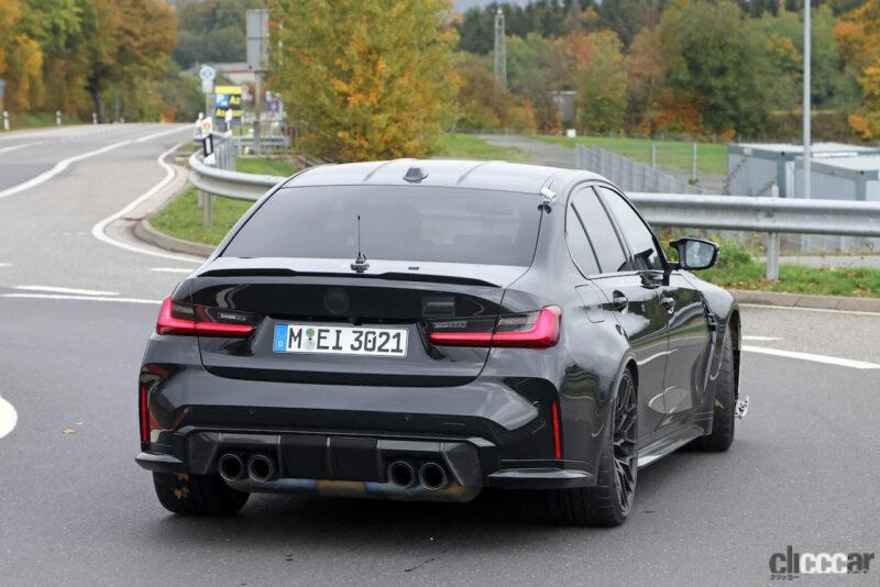 「内外にカーボン多用で最大79kgの軽量化。BMW「M3 CS」は全輪駆動を採用か？」の13枚目の画像