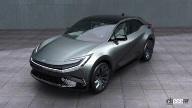 TOYOTA bZ Compact SUV Conceptのフロントビュー