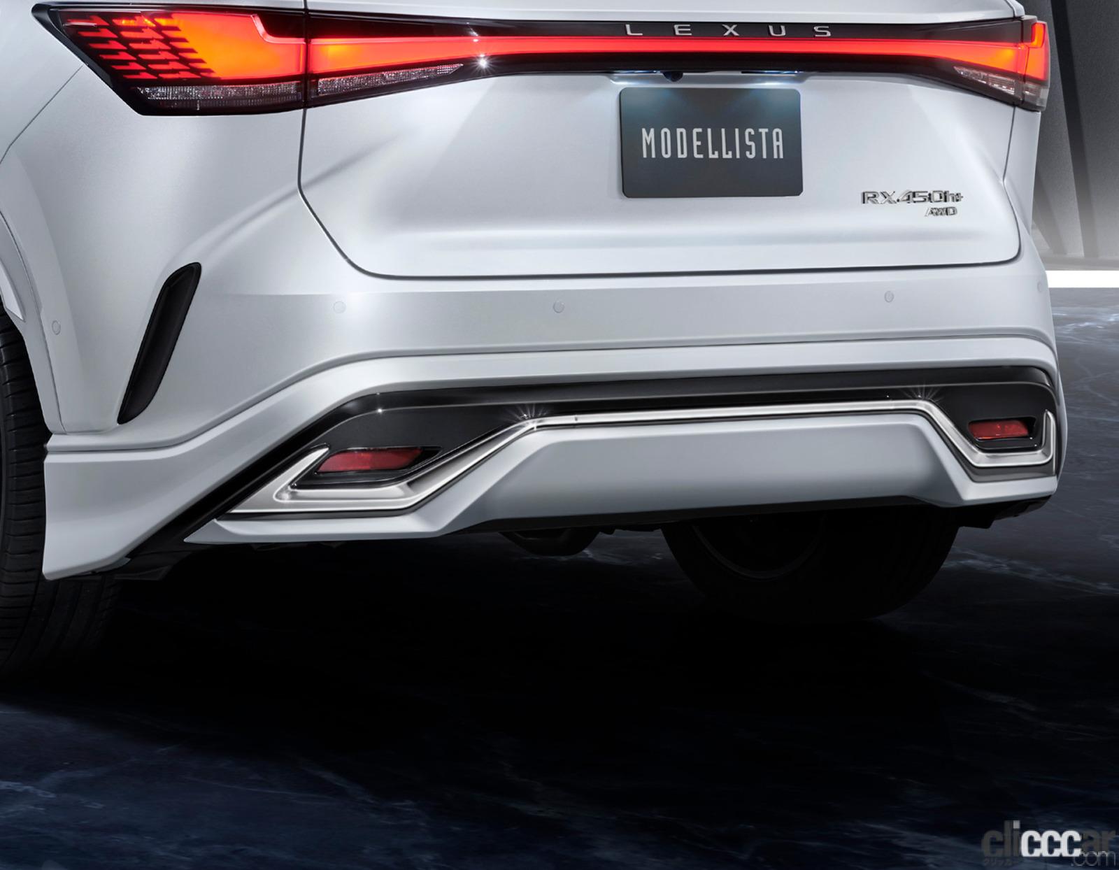 Lexus_RX_modellista_20221119_13 画像｜新型レクサスRXをグラマラスに昇華させる「モデリスタ」ブランドの ...