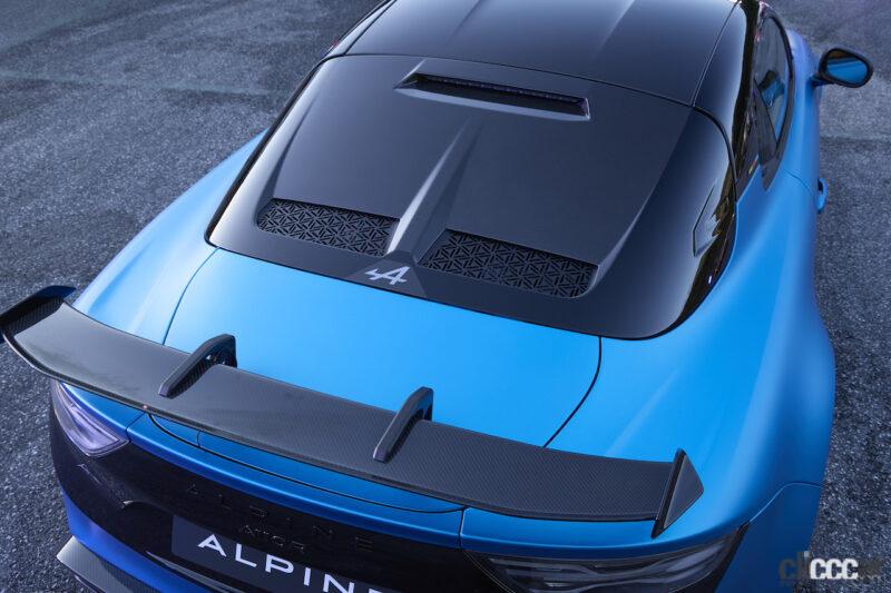 「最高速285㎞/hを誇るアルピーヌ「A110 R」の受注が期間限定で開始。日本に1台のみのスペシャルモデルも上陸」の7枚目の画像