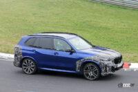 BMW「X5」改良型、高性能モデル「Mパフォーマンス」のデザインをキャッチ - BMW X5 M60i 6