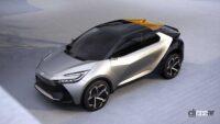 トヨタ C-HR プロローグ コンセプトカー。フロントビュー