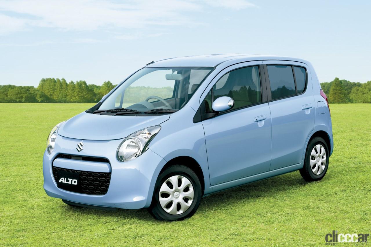 whatday_20221216_02 画像｜スズキ「アルト」7代目デビュー。燃費戦争まっさかりの時代、低価格と使い勝手の良さも継承した軽セダン【今日は何の日？12月16日】  | clicccar.com