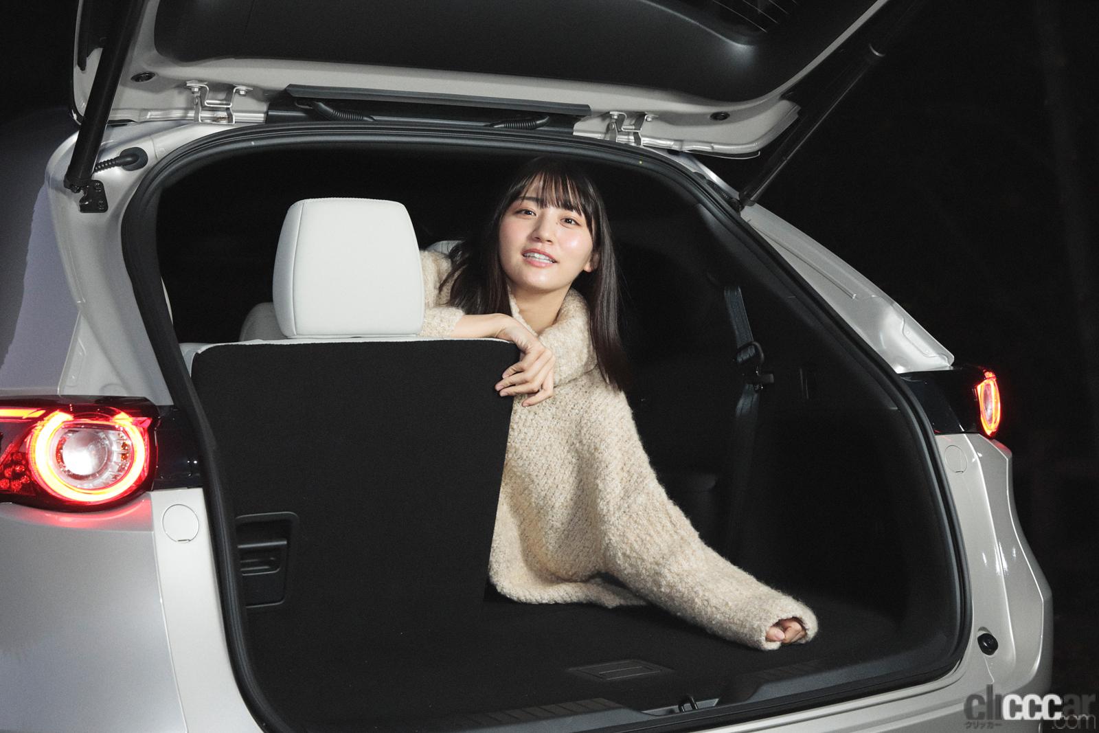 上質なクルマだね！」花岡咲×マツダCX-8【注目モデルでドライブデート