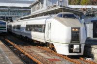 いわき〜富岡間の普通列車に使用されていた651系0番代付属編成