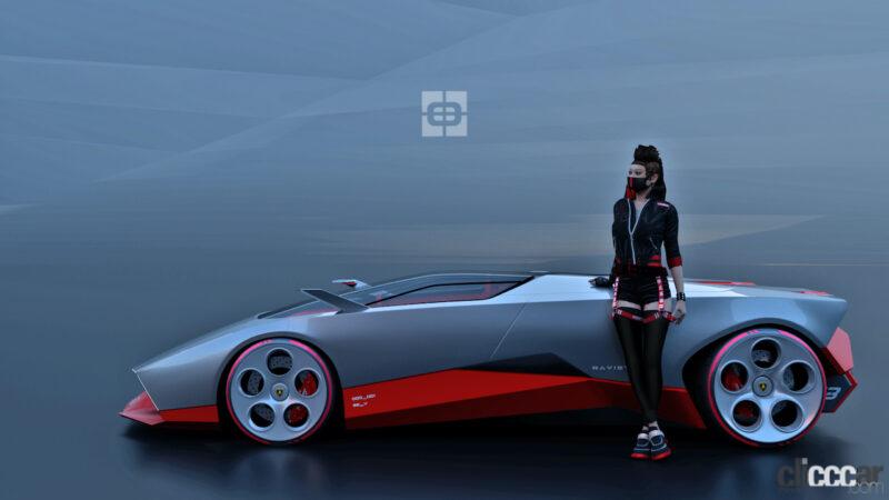 「ランボルギーニ次世代スーパーカー「ラビエッタ」を提案」の11枚目の画像