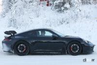 ポルシェ「911 GT3 ツーリング」改良型、ウィングありのスタンダードモデルをスクープ - Porsche 911 GT3 facelift 7